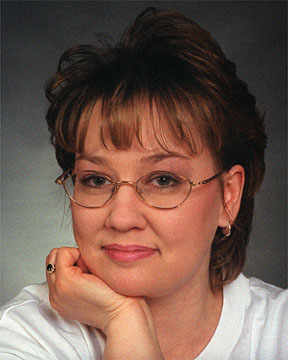 A mature woman; Actual size=180 pixels wide